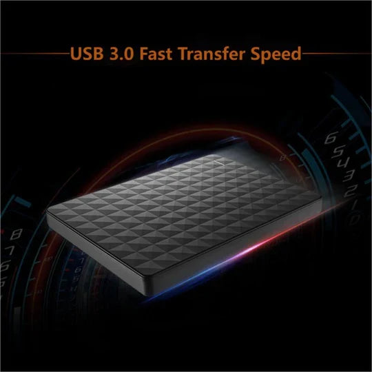 Secure 10TB external hard drive for fast data backup & file storage. Essential computer accessory with USB 3.0.