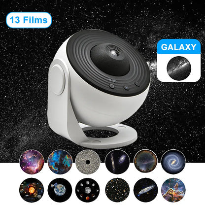 Orion 13-in-1 star projector & night light, offering diverse galaxy views for relaxing bedroom ambiance.