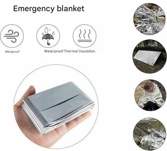 Comprehensive 15-in-1 survival gear for disaster preparedness, camping, and hiking. Essential outdoor tools.