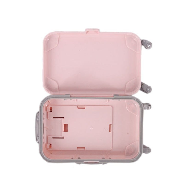 Children's 18-inch doll travel suitcase, enhancing imaginative playtime and toy organization.