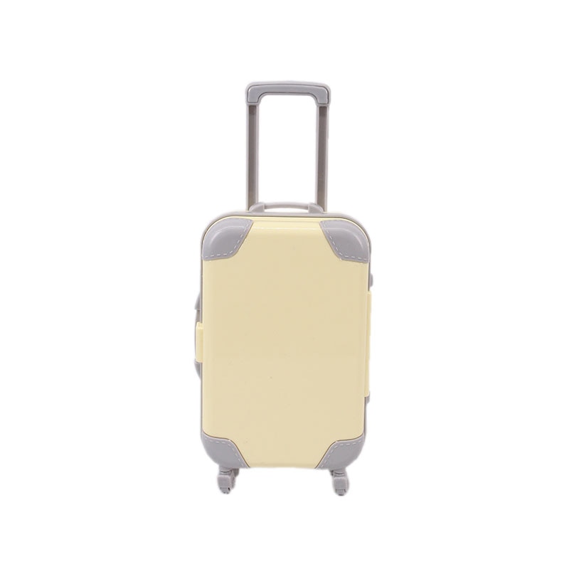 Essential 18-inch doll accessory: a durable travel suitcase for 18-inch dolls.