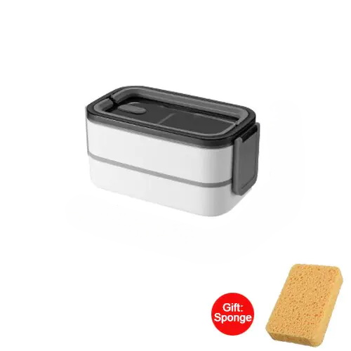 MealMate 2-layer stainless steel bento box, a durable solution for portable lunches.