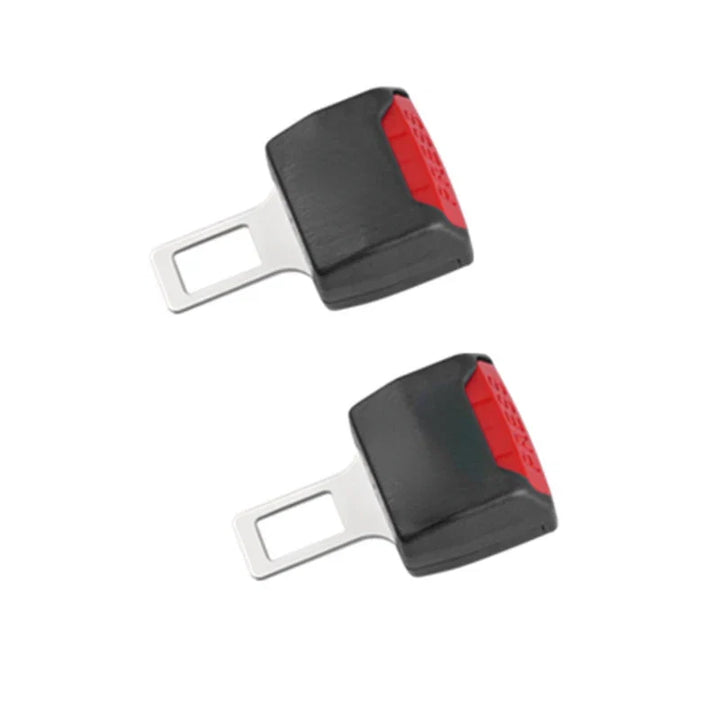2-Pack universal car seat belt extender clips for enhanced auto safety & comfort in all vehicles.
