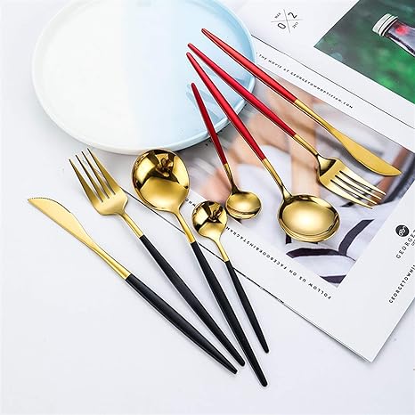 Sophisticated 24-piece cutlery set in premium stainless steel.