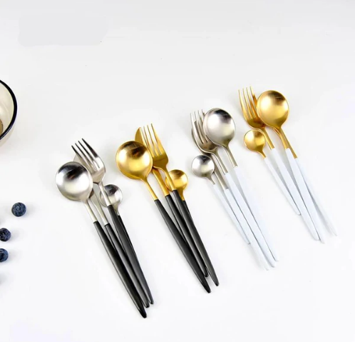 High-quality 24-piece flatware for everyday and special occasions.