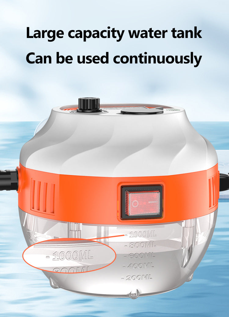 Efficient home and auto 2800W high-pressure steam cleaner, perfect for eco-friendly deep cleaning