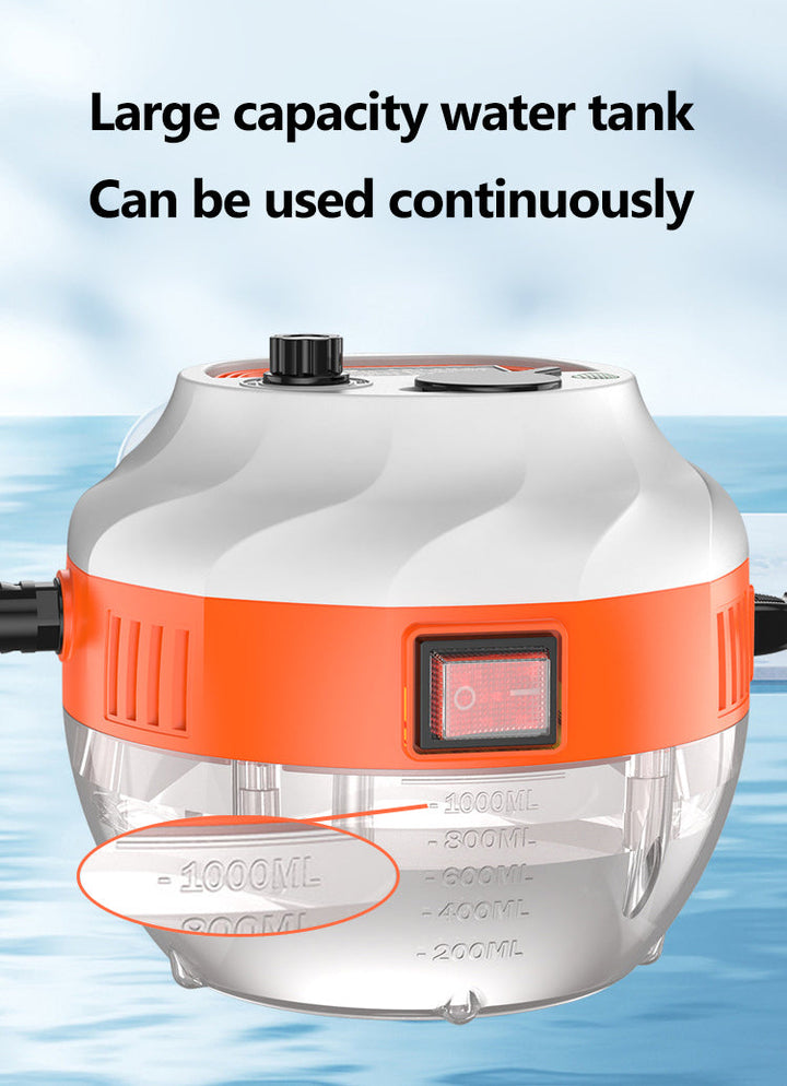 Efficient home and auto 2800W high-pressure steam cleaner, perfect for eco-friendly deep cleaning
