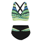 Lime Green Geometric