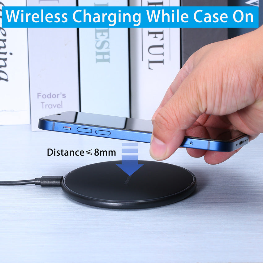 Unisex fast wireless charging pad, 30W super speed, reliable power for all phones