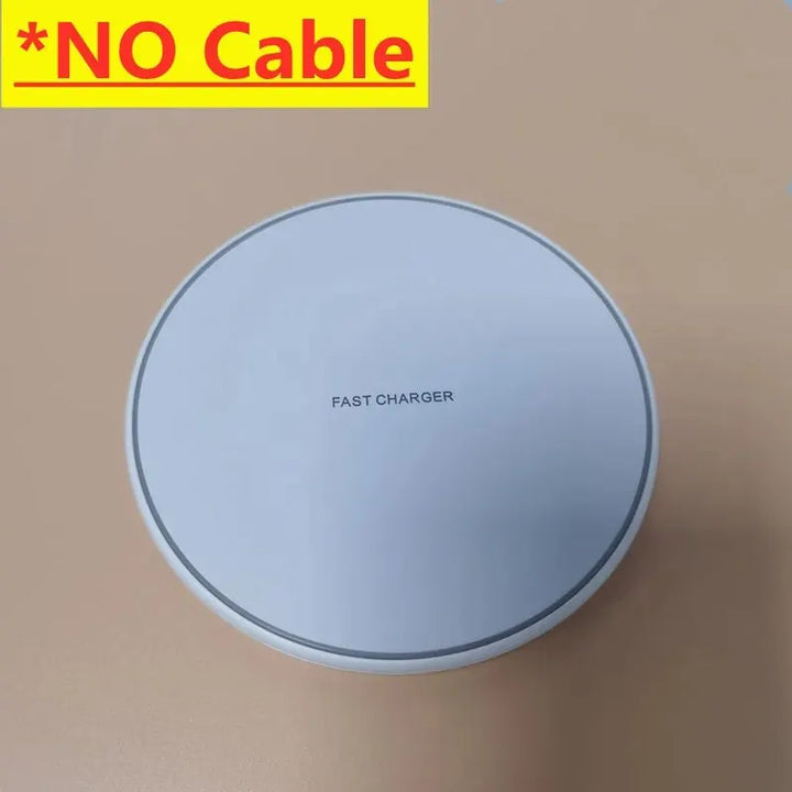 Experience fast charging with this 30W wireless induction pad for your phone, high quality
