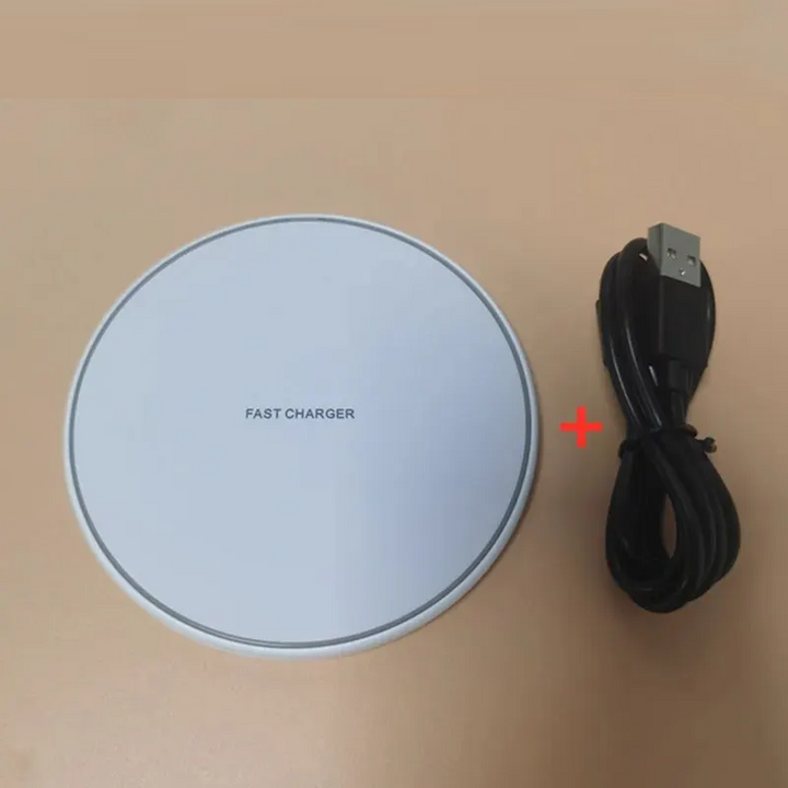 Universal 30W wireless charger pad, fast induction charging for a range of smartphones