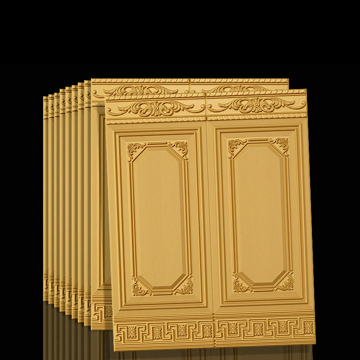 Transform any space with 3D textured vinyl wall panels, peel & stick for effortless decor.