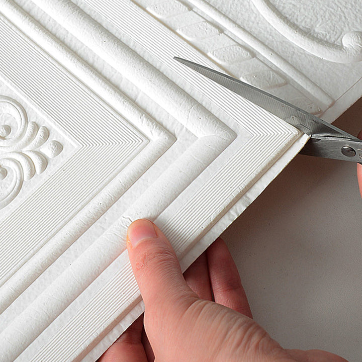 Transform your walls with 3D peel and stick vinyl panels; durable, decorative, and simple.