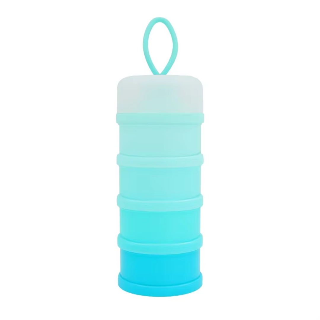 Efficient 4-compartment stackable food containers for healthy eating, meal prep & portion control.