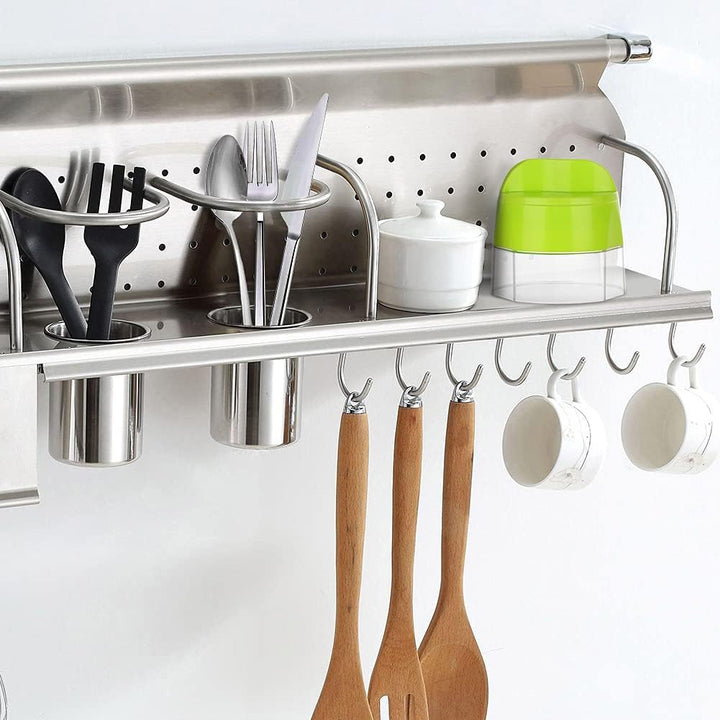 Compact 4-in-1 spiralizer with multiple blades for various vegetable noodle shapes.