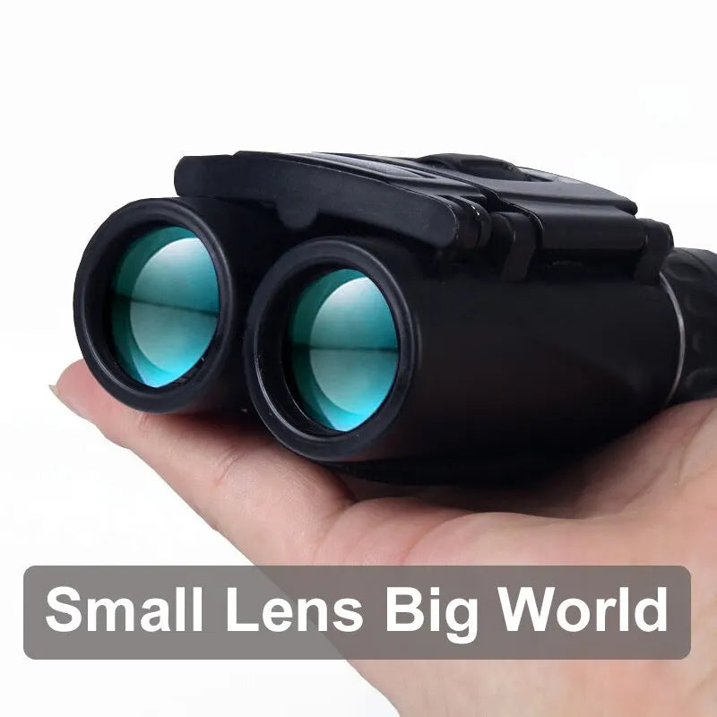 Portable 40x22 HD binoculars, perfect professional outdoor optics for hunting, bird watching & wildlife viewing.