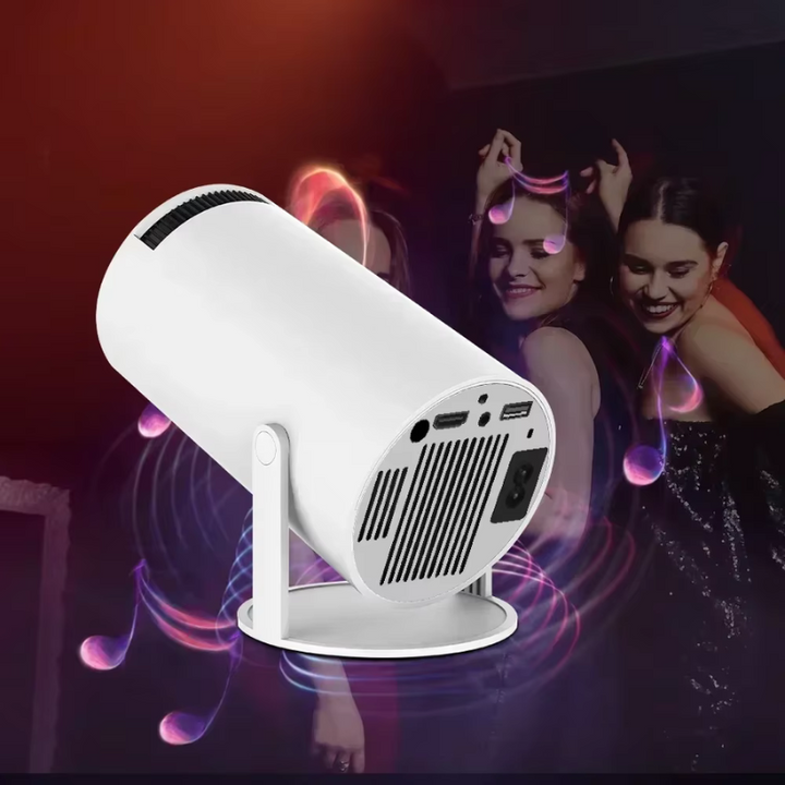 4K home theater projector, perfect for immersive movies and entertainment.