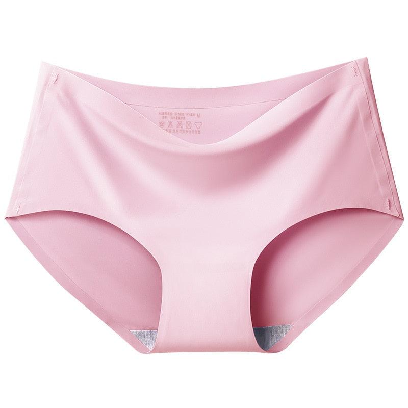 Livia women's silky soft seamless briefs, a 5-pack of comfortable, invisible lingerie essentials.