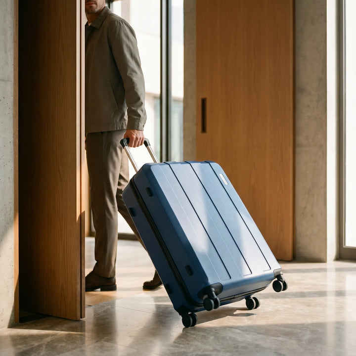 5-piece hardshell luggage set with spinner wheels for organized & durable travel.