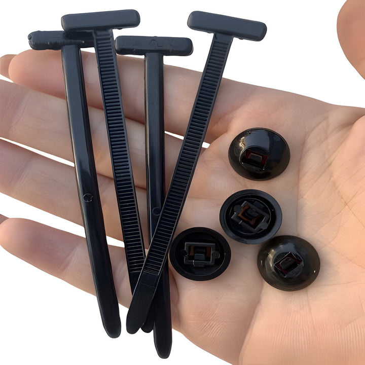 Strong, heavy-duty nylon cable ties for secure, long-lasting bundling & organization. Durable zip ties for various uses.