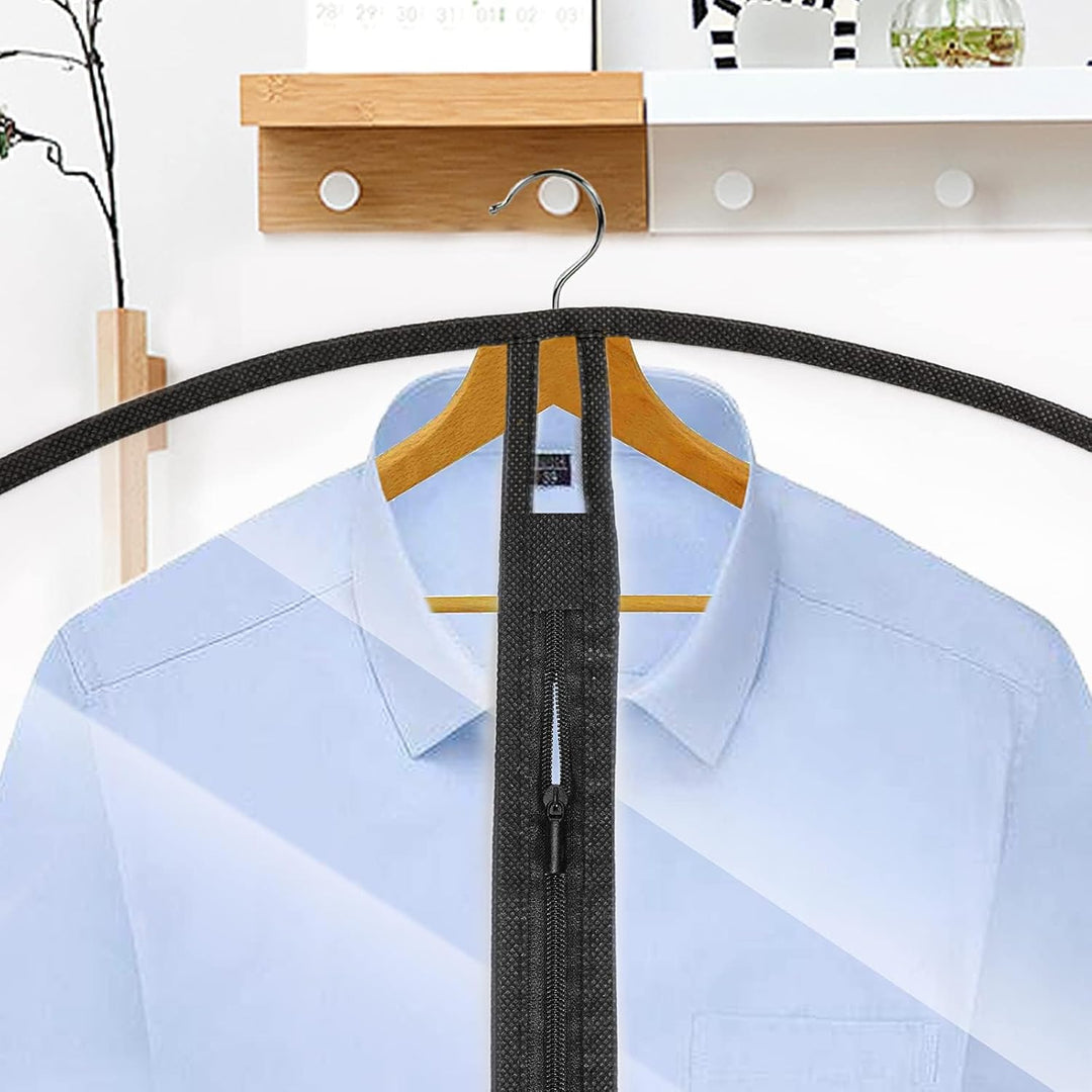 Wedding gown garment bag, 71 inches, extra-long design for maximum protection during travel.