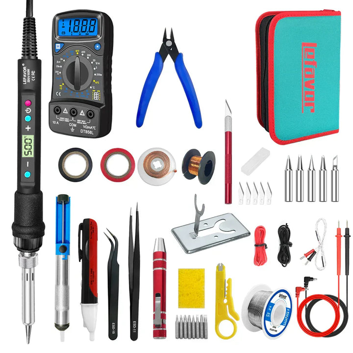 80W Digital Display Soldering Iron Kit