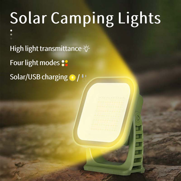Multi-functional 80W LED outdoor lantern with zoom lens and magnetic base for hands-free use