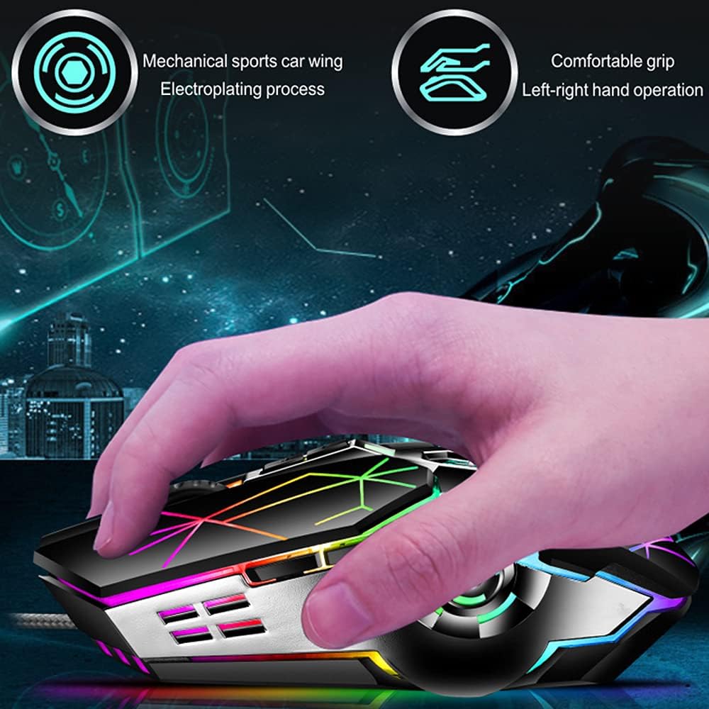 87-key mechanical gaming keyboard, a must-have for PC enthusiasts, RGB and blue switches