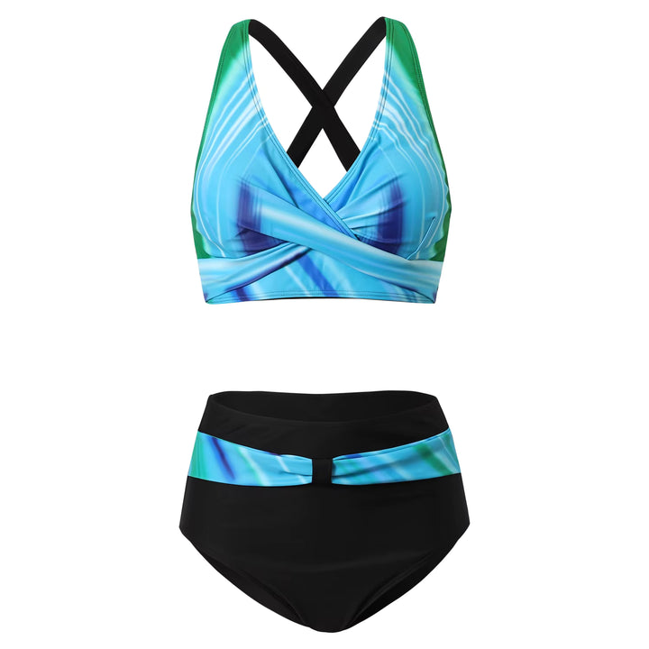 Women's Multicolored Bikini Set | Flattering Summer Swimwear