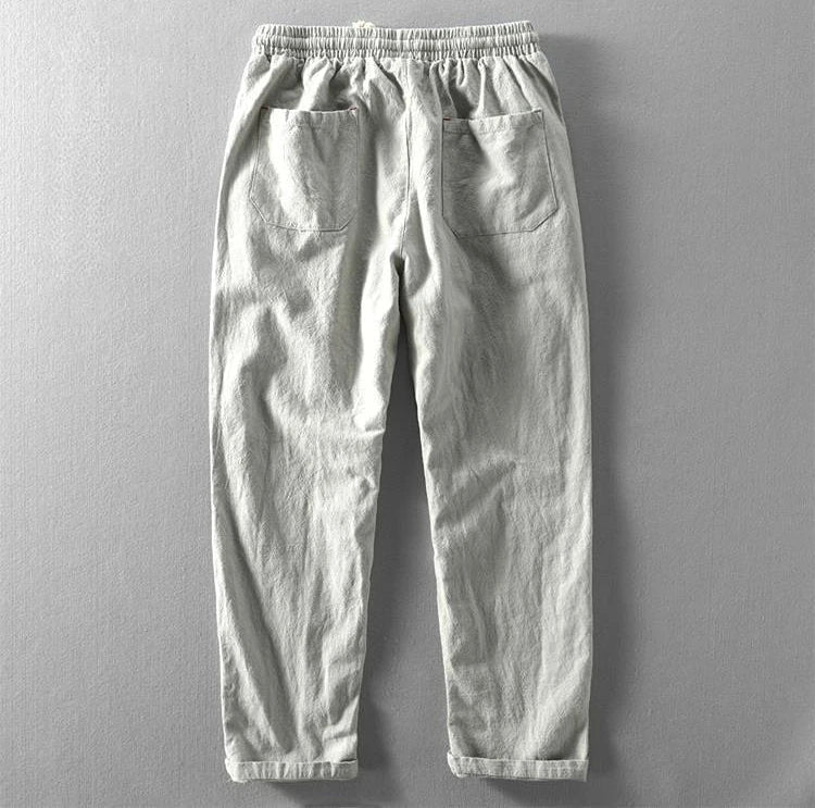 Versatile Zen men's pants, designed for effortless comfort and a laid-back, minimalist look.