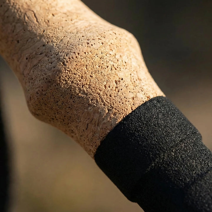 Durable, lightweight aluminum trekking poles, perfect for backpacking, hiking, and long-distance trail walking.