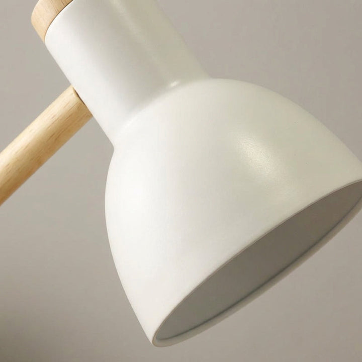 Arclume adjustable Nordic task lamp, angled head, ideal reading lamp for contemporary desk setups