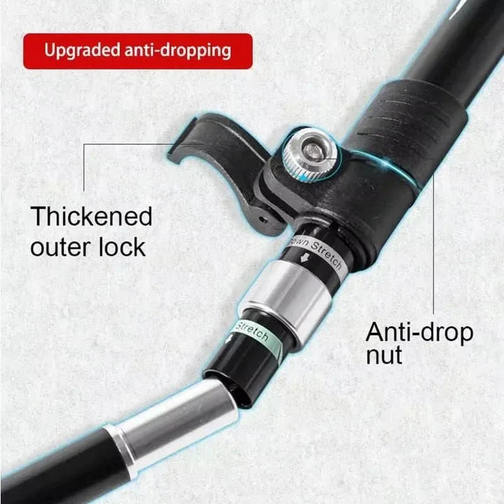 High-performance foldable hiking poles, offering support & comfort on any outdoor adventure.