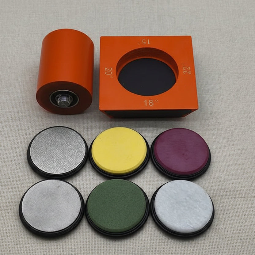 Sharpening stone alternative: Adjustable diamond knife sharpener for various kitchen blades.
