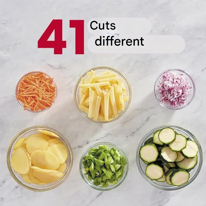 User-friendly adjustable vegetable slicer for efficient meal prep. Chop, shred, and dice with this kitchen tool.