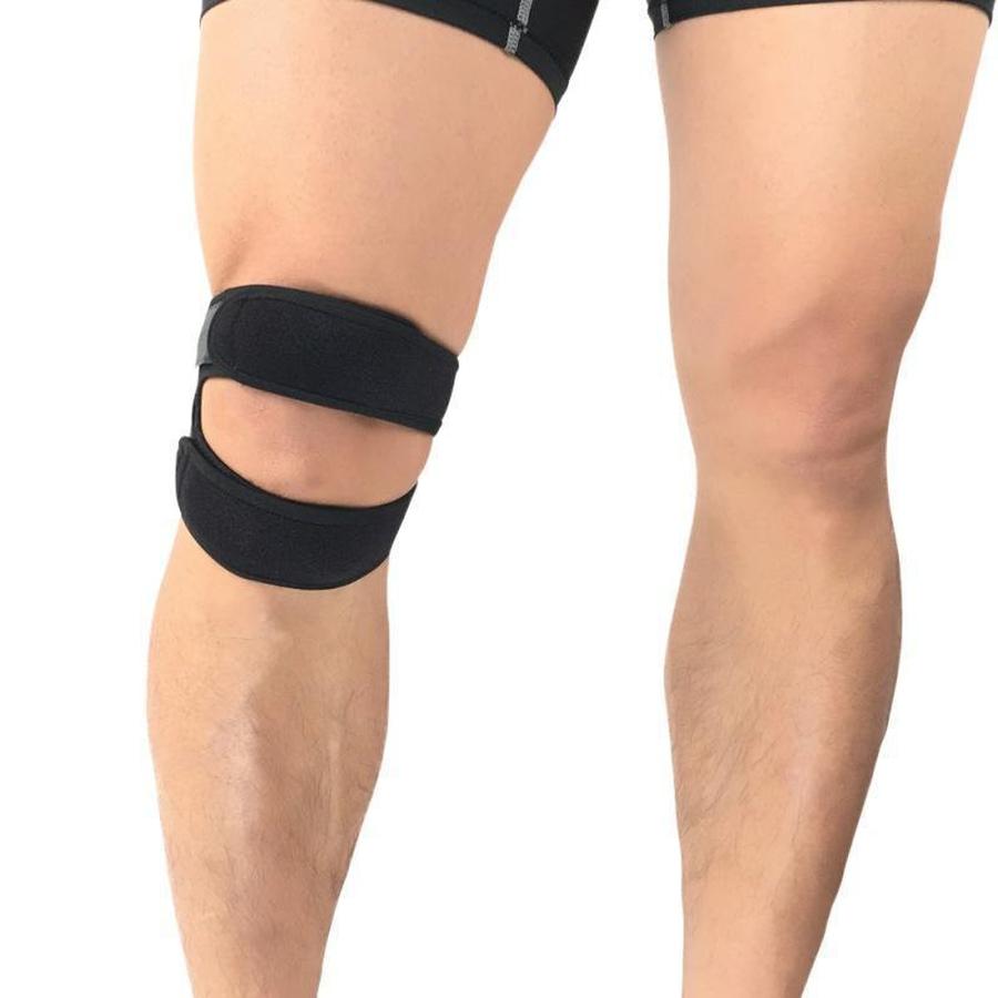 Unisex patellar knee brace for sports & activewear, delivering comfortable joint support & knee pain relief.