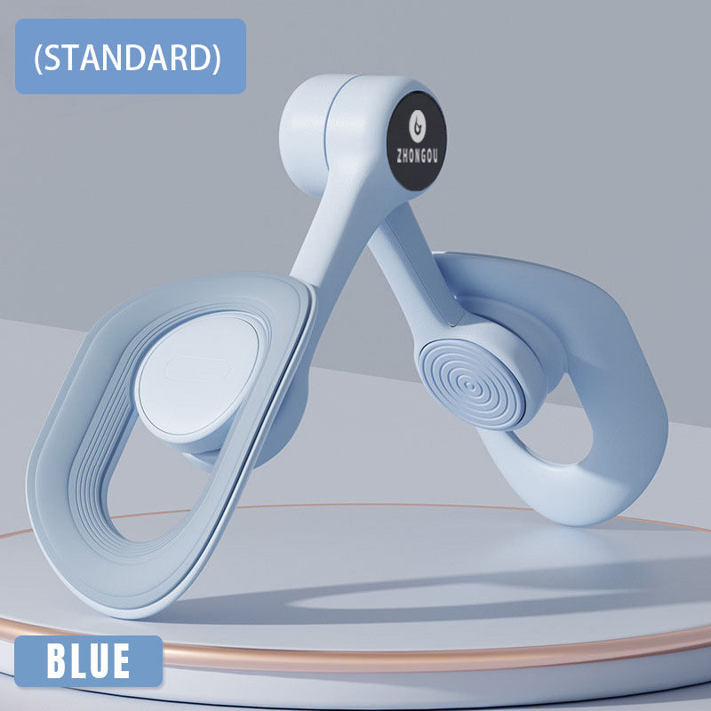 Versatile full body workout device: adjustable pelvic & thigh trainer for all skill levels at home.