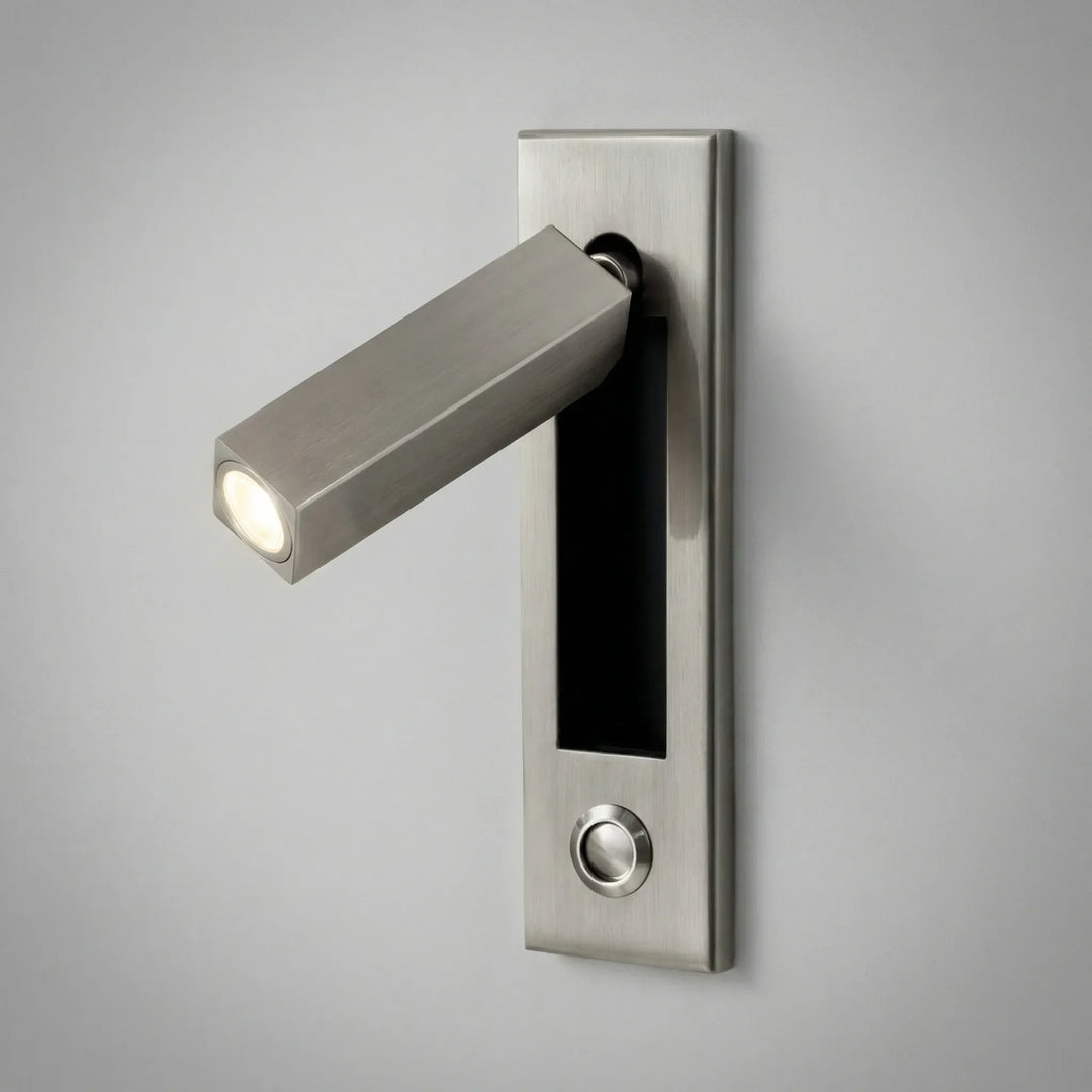 Versatile LED wall reading light, an essential modern home lighting fixture