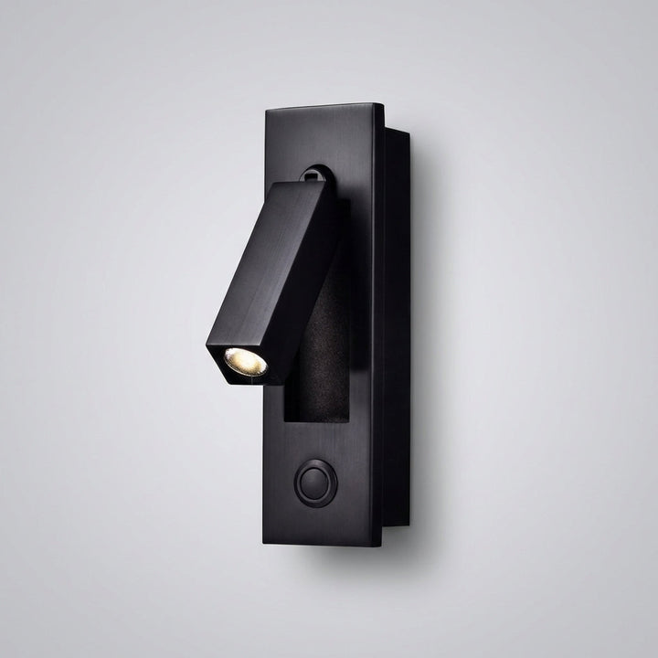 Noxell LED wall reading light with directional beam for task lighting