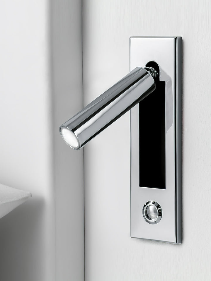 Close-up of Noxell adjustable LED reading light's rotating mechanism