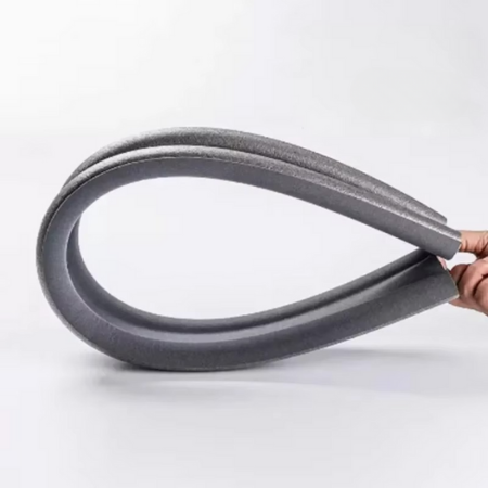 Durable, adjustable under door draft stopper. Universal door bottom seal for noise & draft reduction.