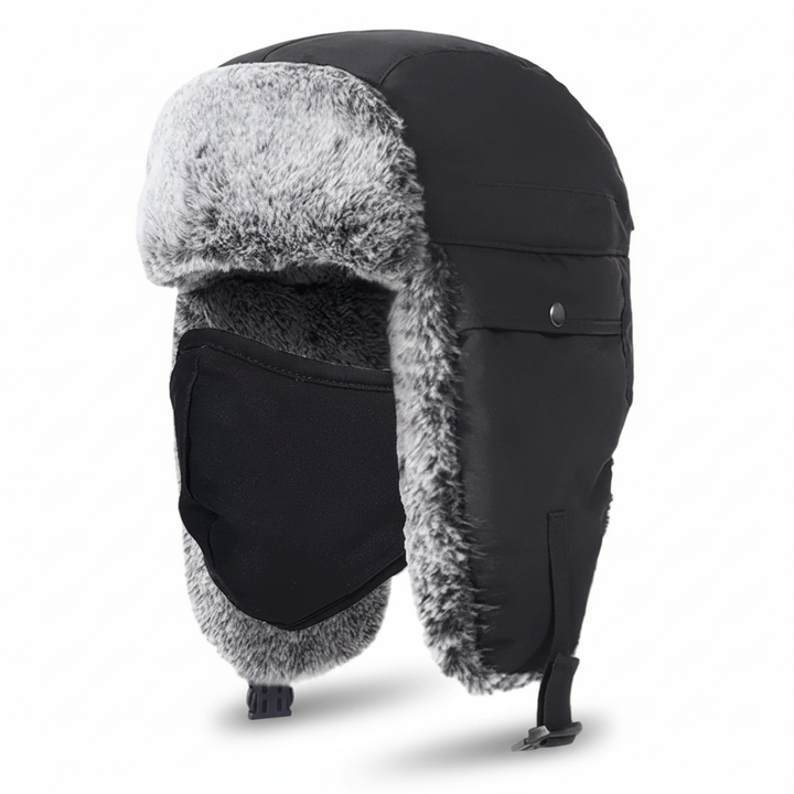 Stylish adjustable winter beanie with warm fleece lining, essential men's & women's headwear