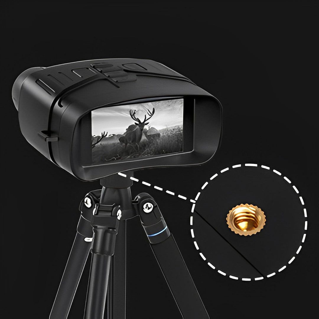 HD recording night vision binoculars with infrared, perfect for hunting, camping & outdoor exploration.