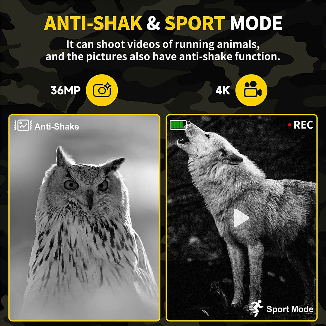 Durable, waterproof digital night vision binoculars for outdoor gear, wildlife viewing & surveillance.