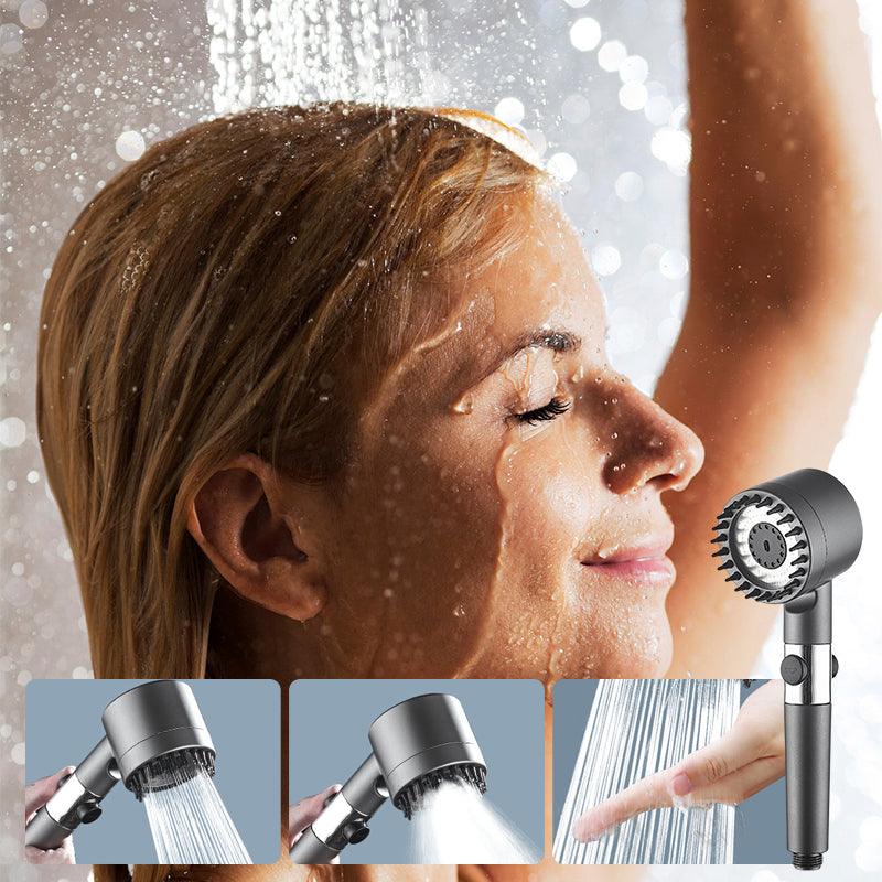 Upgrade your bath with Aeris luxury high-pressure jetstream shower head. Chrome finish, easy install, home spa comfort.