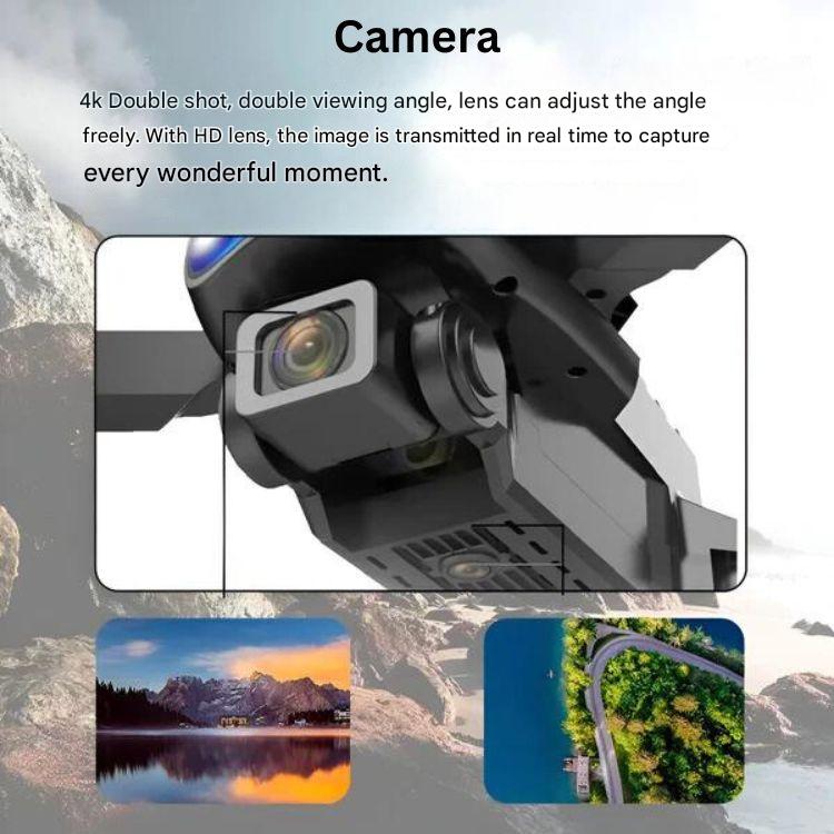 Beginner friendly dual camera 4K drone. Enjoy easy, stabilized flight for professional aerial photography & video.