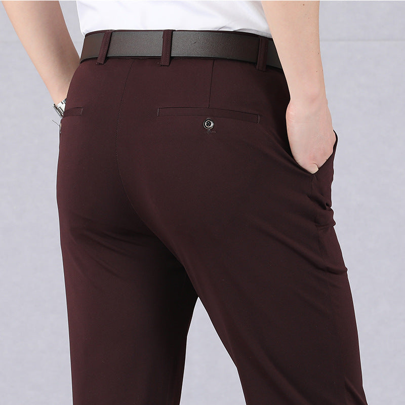 Fashionable Alex men's trousers with stretch fabric for a stylish, comfortable fit. Ideal for men's fashion.