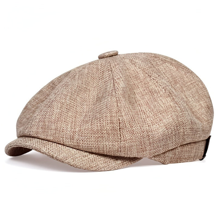 Alfie men's spring/summer cap, lightweight retro knitted design
