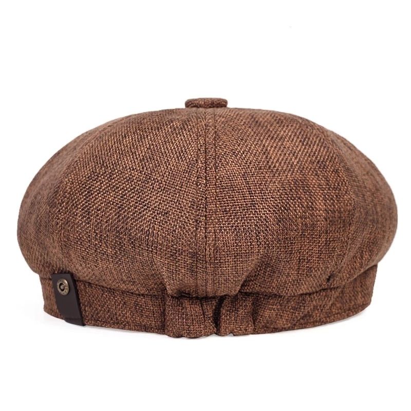 Lightweight Alfie men's cap, retro style, suitable for warm weather
