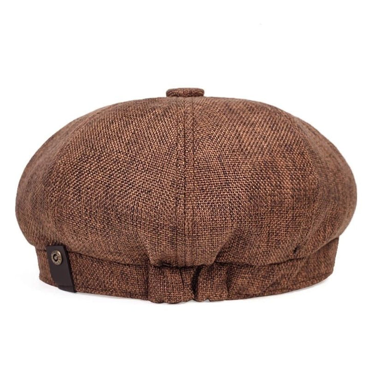 Lightweight Alfie men's cap, retro style, suitable for warm weather